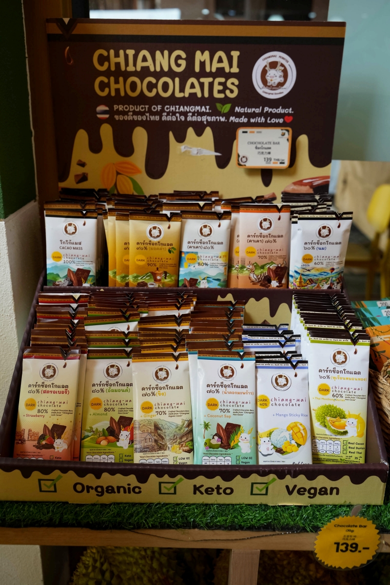 【清邁美食】Homm Wan – 清邁最強榴槤甜品專賣店,榴槤刨冰、榴槤泰奶、榴槤糯米飯應有盡有!不敢吃榴槤的話也有芒果系列可點喔~ - 第11張圖