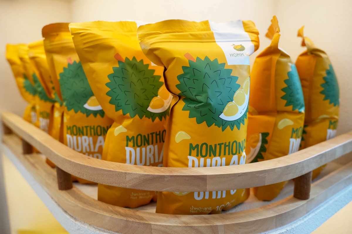 【清邁美食】Homm Wan – 清邁最強榴槤甜品專賣店,榴槤刨冰、榴槤泰奶、榴槤糯米飯應有盡有!不敢吃榴槤的話也有芒果系列可點喔~ - 第12張圖