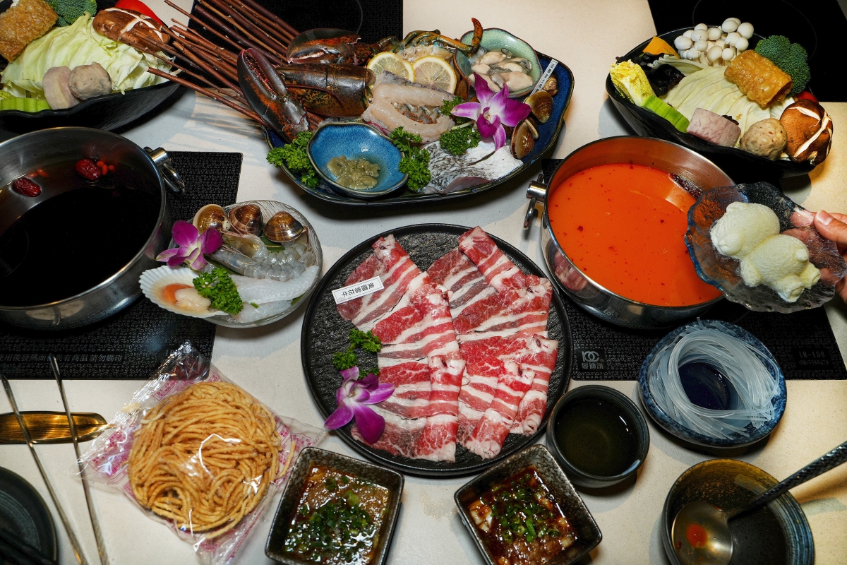 【桃園美食】派大鮮精緻鍋物 – 不用400元就可以享受到超有氛圍感的鍋物！業者直接為了鍋物開了一間水產公司，和牛、龍蝦應有盡有