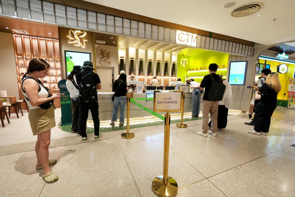 【曼谷美食】CTM – 可能是泰國最強的手搖茶飲專門店!使用本土精選茶葉現萃,全泰唯一一間開在Dusit Central Park - 第4張圖