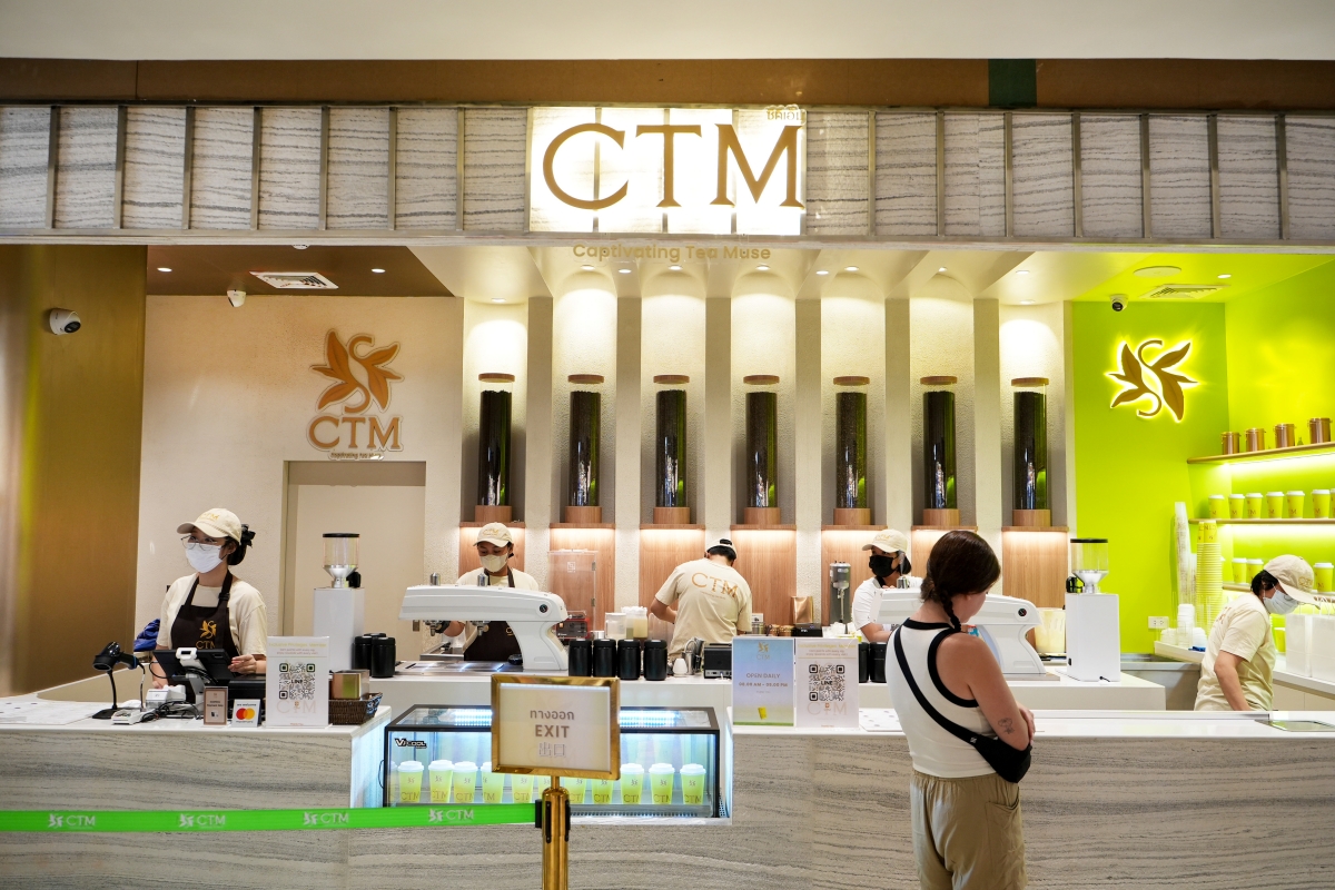 【曼谷美食】CTM – 可能是泰國最強的手搖茶飲專門店!使用本土精選茶葉現萃,全泰唯一一間開在Dusit Central Park - 第6張圖