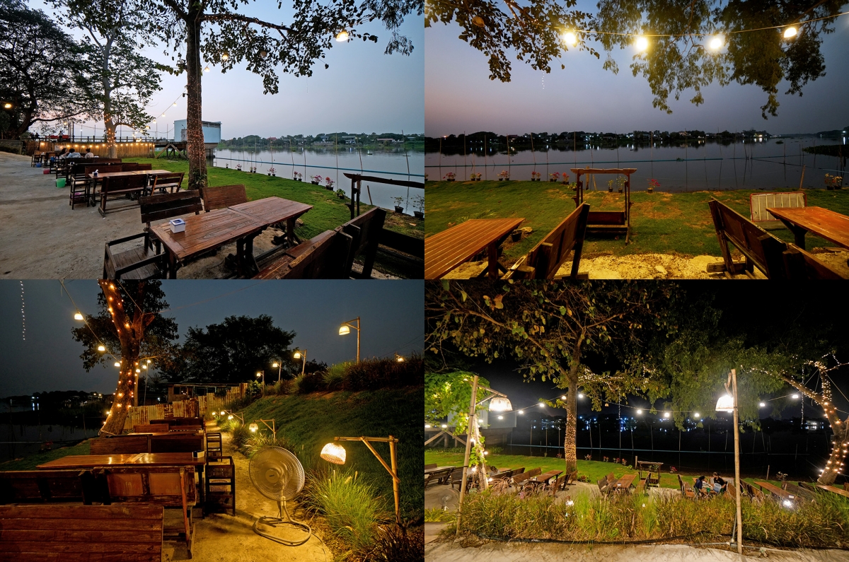 【大城府美食】Big Shrimp Gun – 大城府很接地氣的河畔露天海鮮餐廳，黑胡椒炒河蝦肉多又夠味，還吃得到打拋田雞肉！