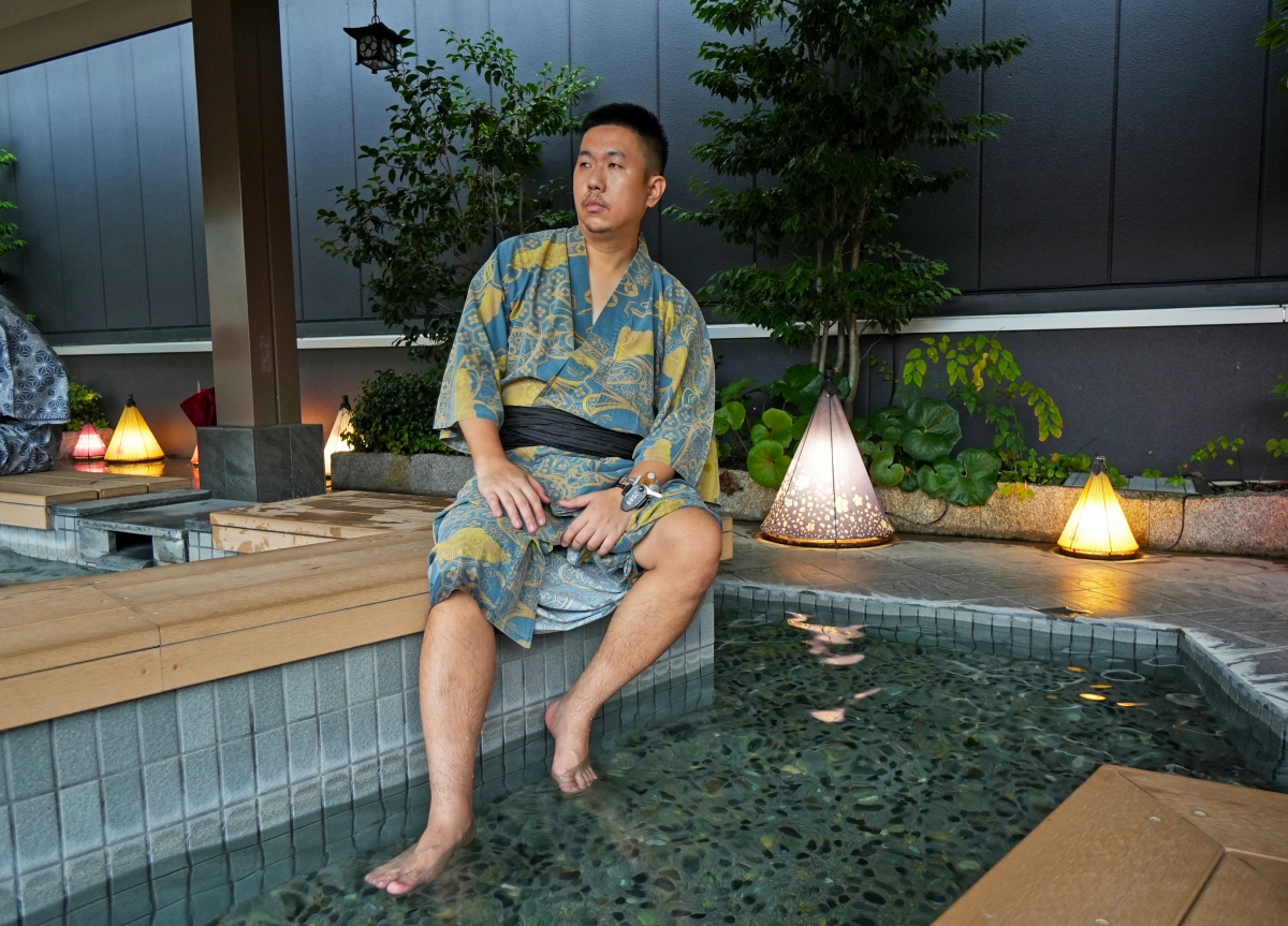 【大阪景點】空庭溫泉 – 全關西最大的溫泉主題設施！可換上好看的浴衣暢遊日式空中庭園、室內商店街，還有多種湯池可爽爽泡湯～♪