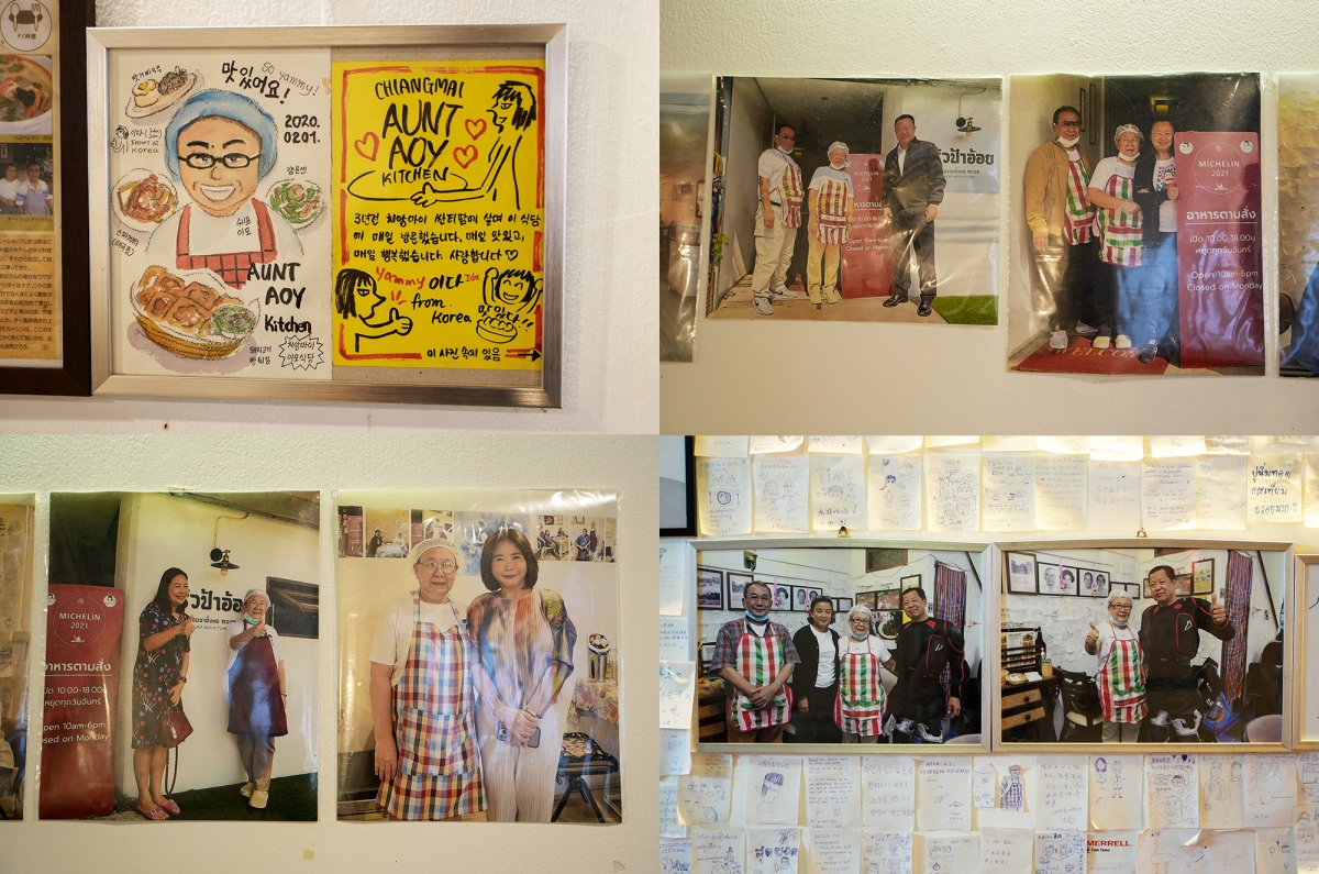 【清邁美食】Aunt Aoy Kitchen – 用餐環境像民宅…餐點賣相平凡無奇…但卻是四年都被米其林必比登推薦的在地人氣名店！！！