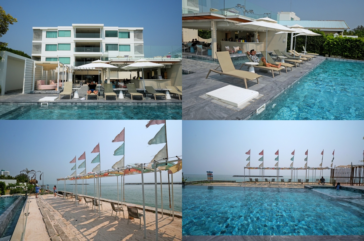 【七岩住宿】U Hua Hin – 老錢強力推薦的華欣、七岩平價濱海五星級渡假飯店首選！出門就是秘境風沙洲，早餐想在哪吃都可以～♪