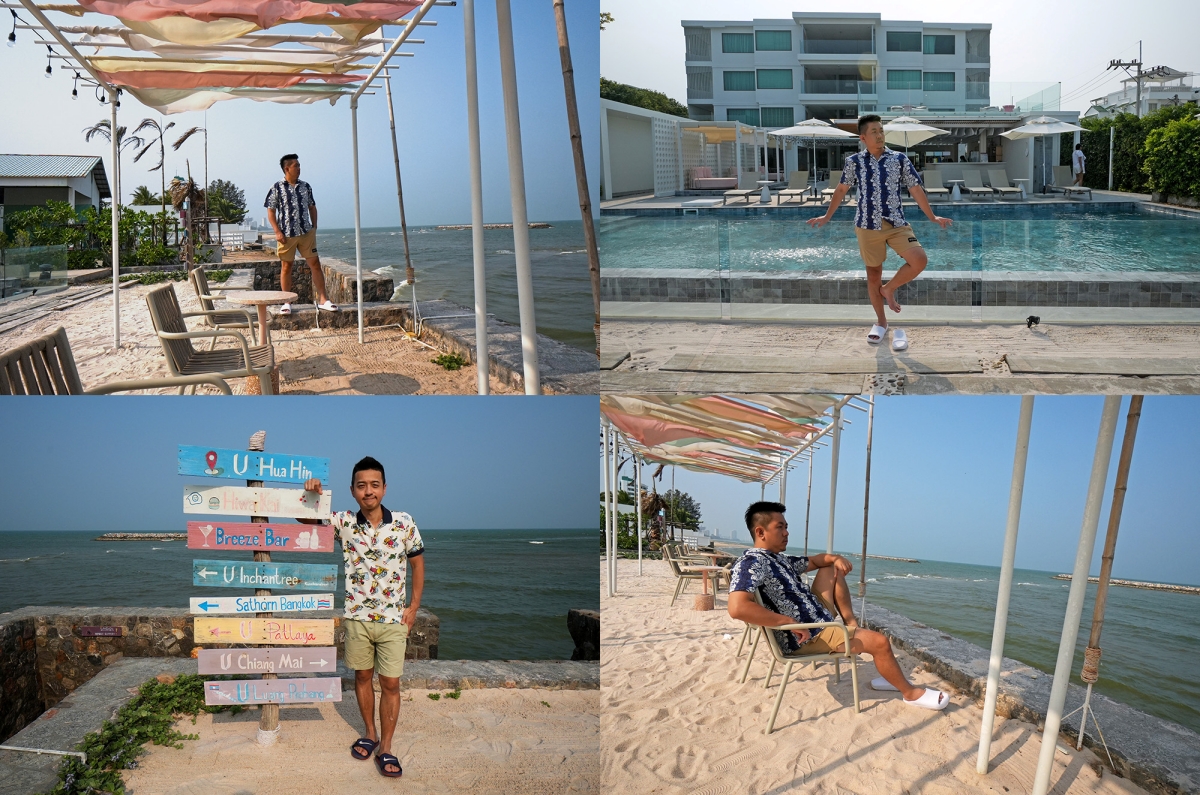 【七岩住宿】U Hua Hin – 老錢強力推薦的華欣、七岩平價濱海五星級渡假飯店首選！出門就是秘境風沙洲，早餐想在哪吃都可以～♪