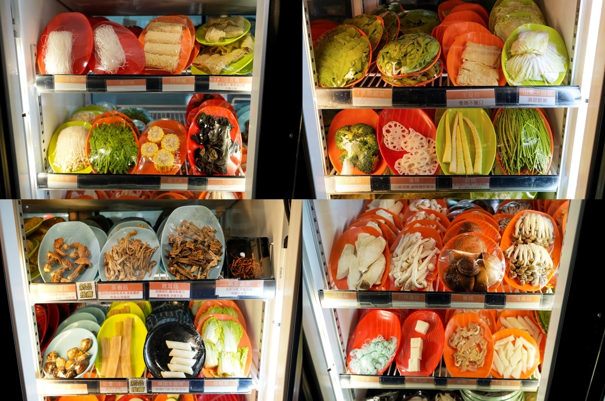 【新竹美食】韋爐復刻食鍋巨城店 – 新竹巨城購物中心附近的好吃火鍋店，超推蒜苗魷魚石頭鍋！冷藏櫃裡有多種其他火鍋店少見的山珍海味
