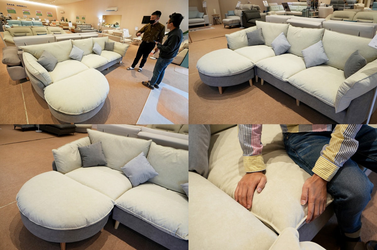 【沙發推薦】布可思椅 B&S SOFA – 有溫度的職人手作沙發與舒柔床墊，通過多項安全檢測標準，可自由搭配多款高質感耐磨布料！