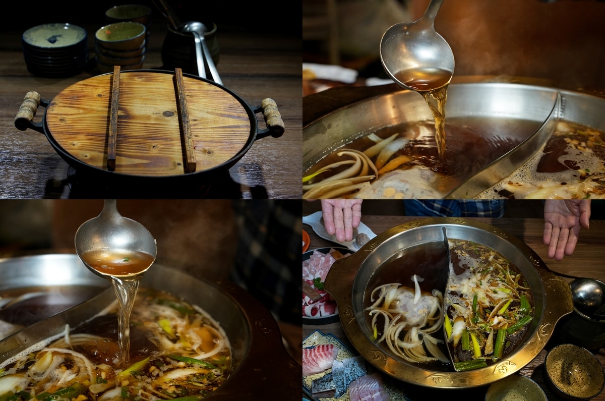 【新竹美食】韋爐復刻食鍋巨城店 – 新竹巨城購物中心附近的好吃火鍋店，超推蒜苗魷魚石頭鍋！冷藏櫃裡有多種其他火鍋店少見的山珍海味
