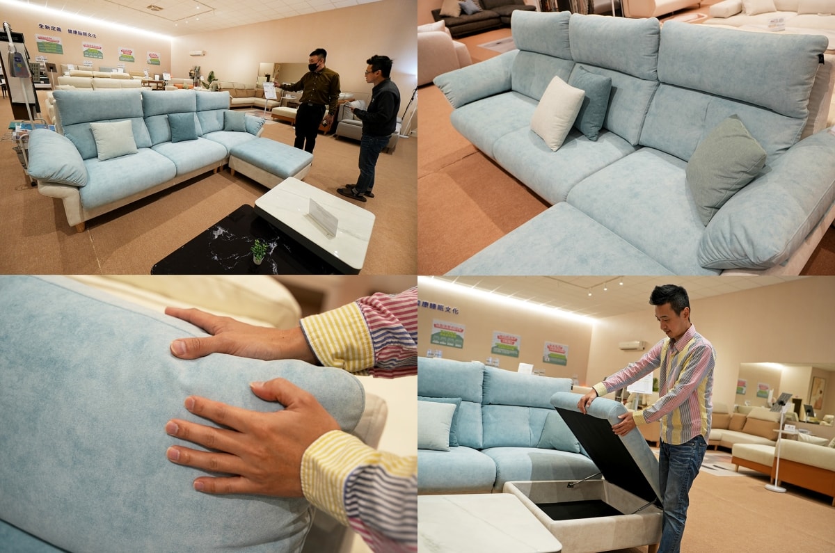 【沙發推薦】布可思椅 B&S SOFA – 有溫度的職人手作沙發與舒柔床墊，通過多項安全檢測標準，可自由搭配多款高質感耐磨布料！