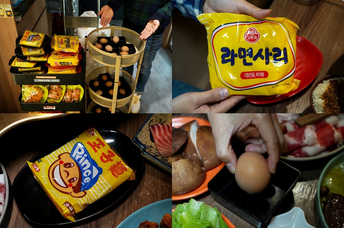 【新竹美食】韋爐復刻食鍋巨城店 – 新竹巨城購物中心附近的好吃火鍋店，超推蒜苗魷魚石頭鍋！冷藏櫃裡有多種其他火鍋店少見的山珍海味