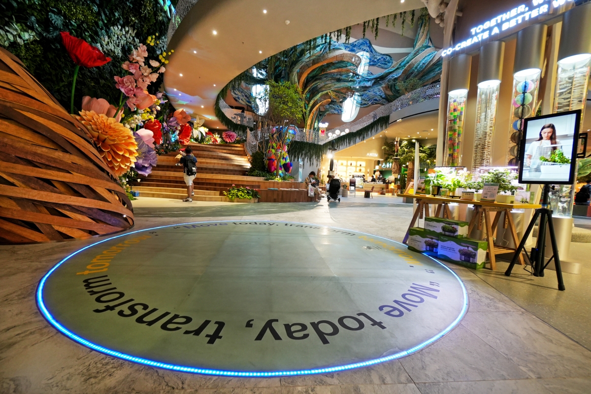 【曼谷商場】Nextopia – Siam Paragon五樓兼具未來感與綠能概念的絕美新區域，附上地獄廚神Gordon Ramsay旗下人氣漢堡店的食記