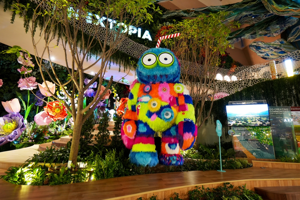 【曼谷商場】Nextopia – Siam Paragon五樓兼具未來感與綠能概念的絕美新區域，附上地獄廚神Gordon Ramsay旗下人氣漢堡店的食記