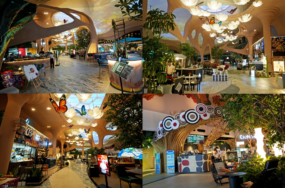 【曼谷商場】Nextopia – Siam Paragon五樓兼具未來感與綠能概念的絕美新區域，附上地獄廚神Gordon Ramsay旗下人氣漢堡店的食記