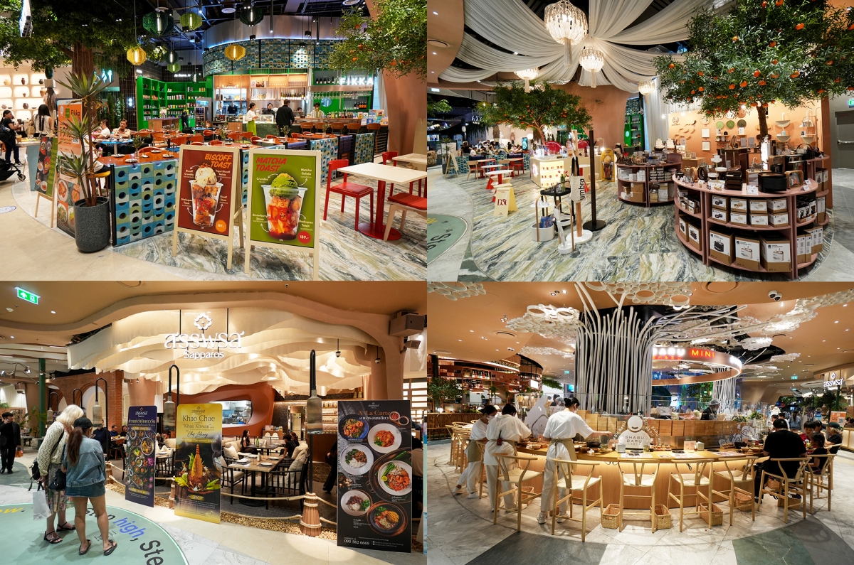 【曼谷商場】Nextopia – Siam Paragon五樓兼具未來感與綠能概念的絕美新區域，附上地獄廚神Gordon Ramsay旗下人氣漢堡店的食記