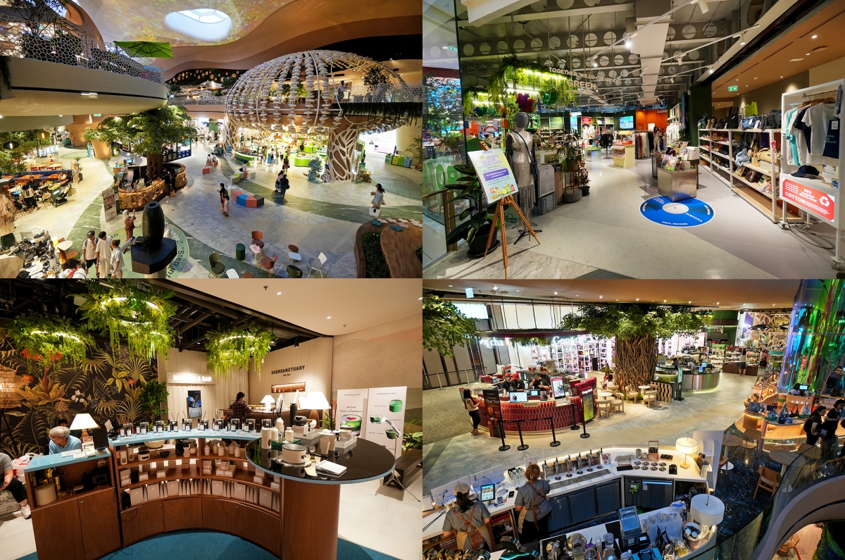 【曼谷商場】Nextopia – Siam Paragon五樓兼具未來感與綠能概念的絕美新區域，附上地獄廚神Gordon Ramsay旗下人氣漢堡店的食記