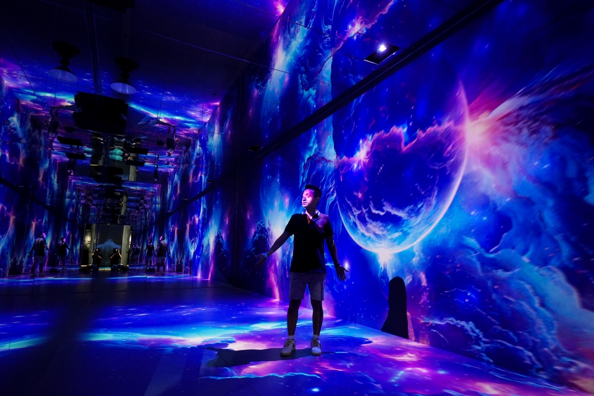 【曼谷景點】Space & Time Cube+ – 比想像中更令人驚豔的3D沉浸式數位藝術館,可以看作是泰國版的teamLab! - 第25張圖 【曼谷景點】Space & Time Cube+ – 比想像中更令人驚豔的3D沉浸式數位藝術館,可以看作是泰國版的teamLab!