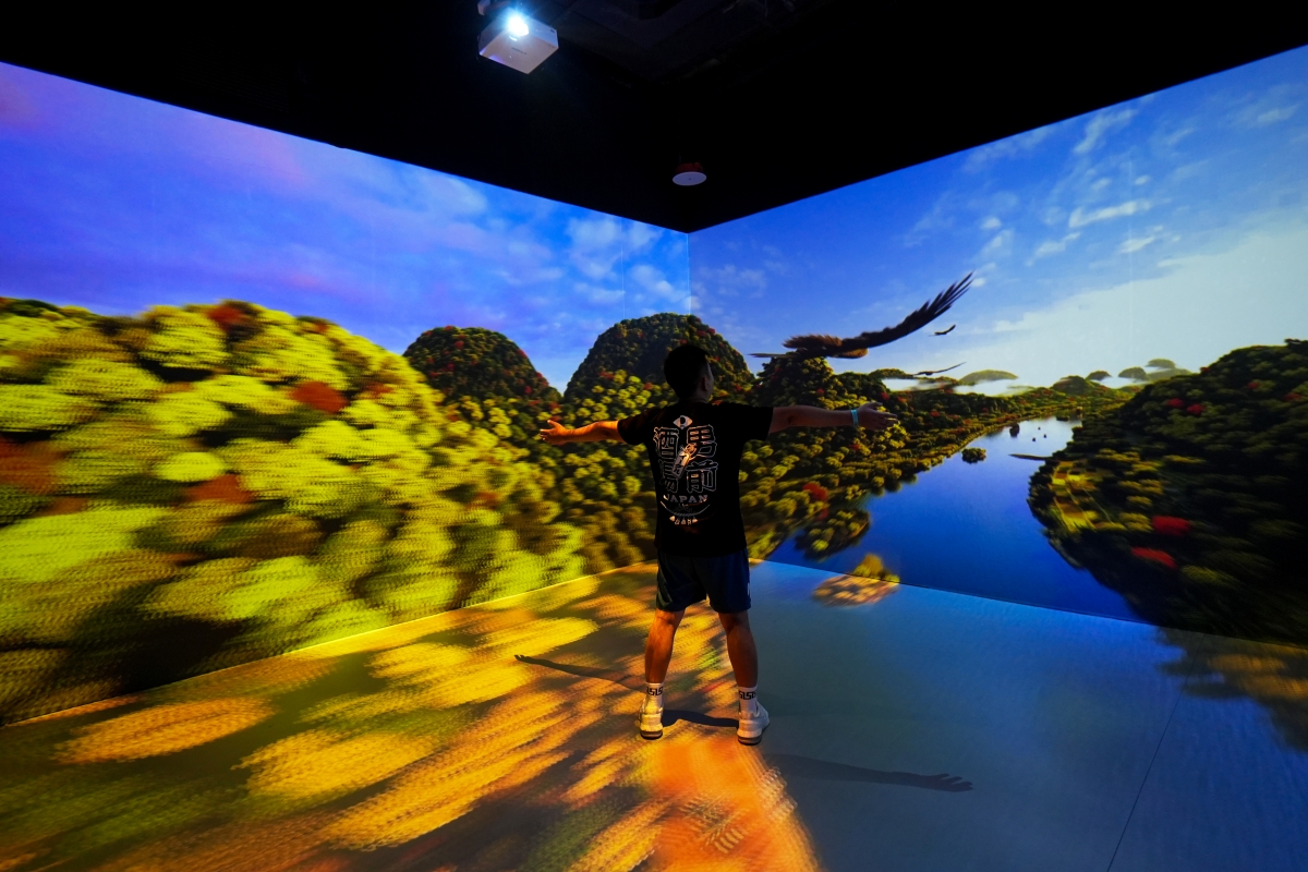 【曼谷景點】Space & Time Cube+ – 比想像中更令人驚豔的3D沉浸式數位藝術館,可以看作是泰國版的teamLab! - 第27張圖 【曼谷景點】Space & Time Cube+ – 比想像中更令人驚豔的3D沉浸式數位藝術館,可以看作是泰國版的teamLab!