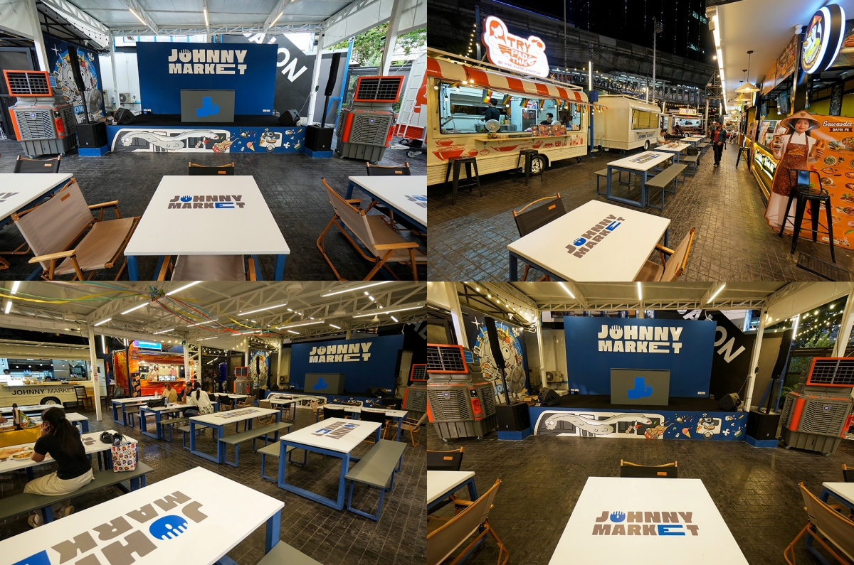 【曼谷市集】Johnny Market – 曼谷2026年最新美食市集！鄰近Ekkamai站，有許多人氣名店的美食在這都免排隊就可吃到